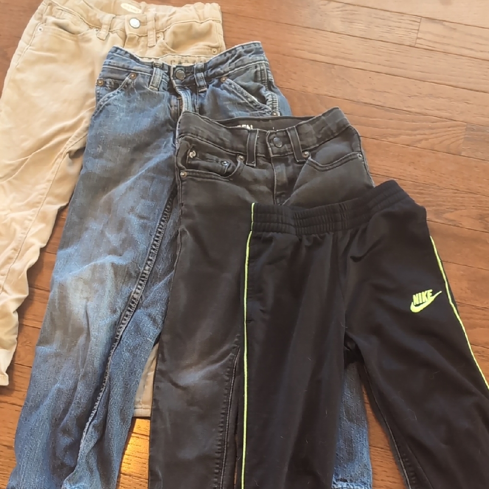Lot Of Four Boys Pants Size 6